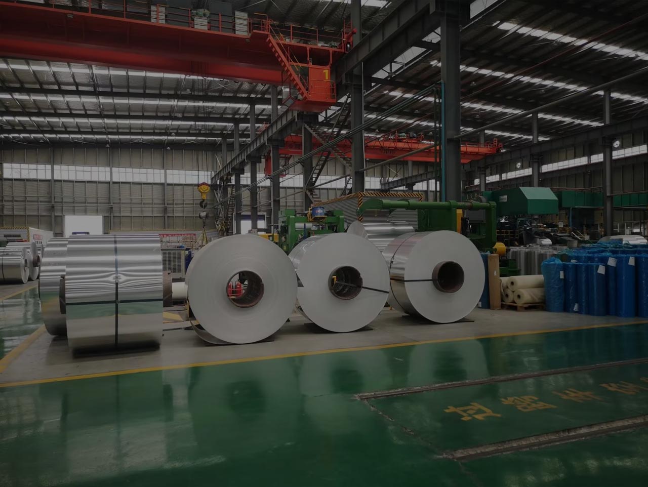 Coil cleaning line